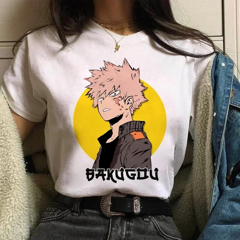 Katsuki Bakugo Women Anime t s - Tie Dye Shirt Vintage 评论和价格