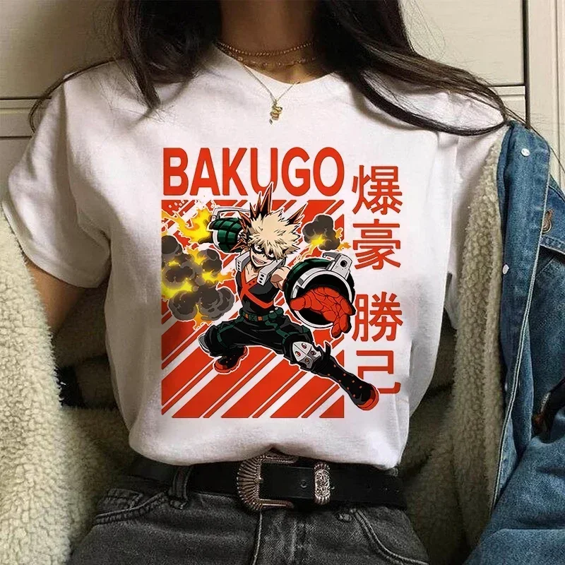 Katsuki Bakugo Women Anime t s - Tie Dye Shirt Vintage 评论和价格