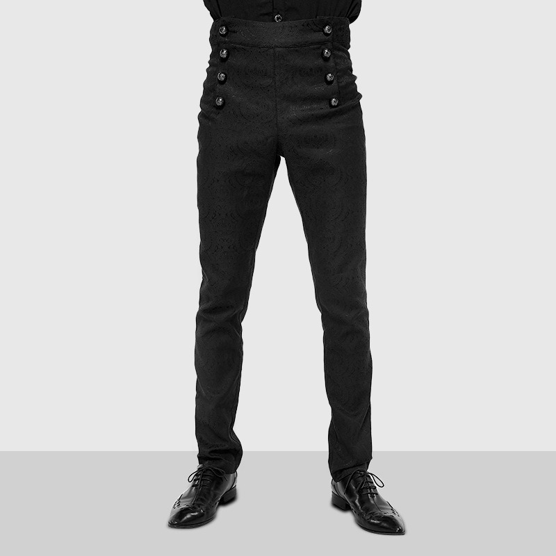 Mens Steampunk Vintage Suit Pa - Retro Track Pant 评论和价格
