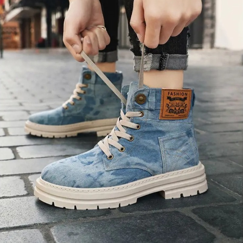 Men's High Top Boots Fashion W - Vintage Fashion For Mens 评论和价格