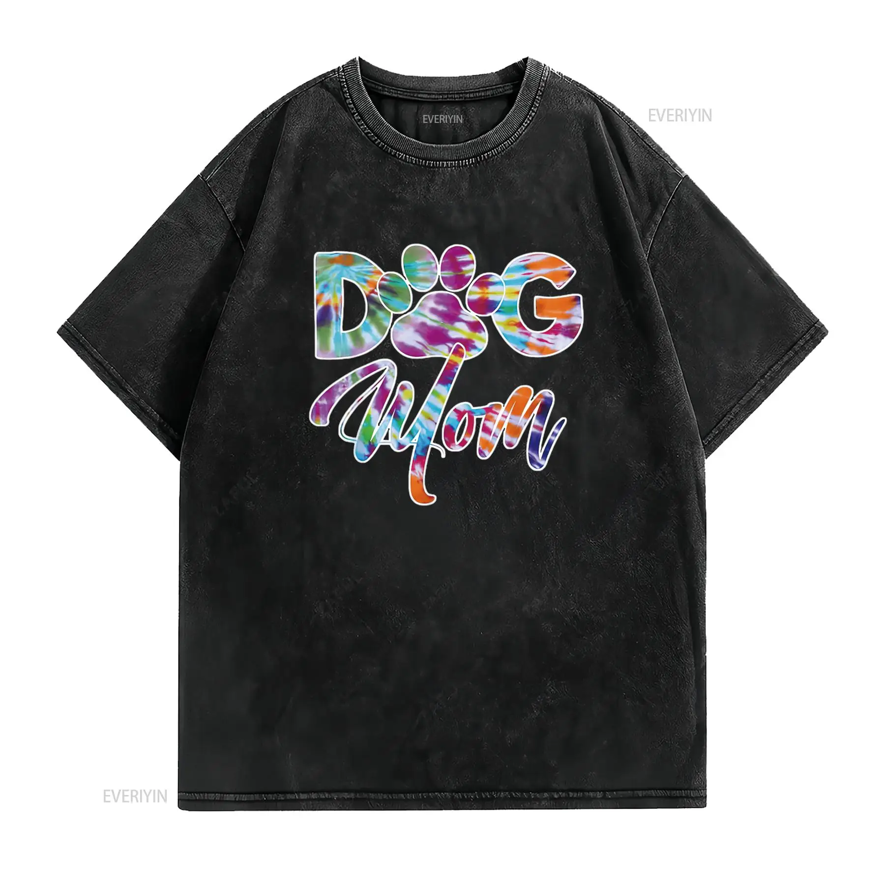 Tie Dye Dog Mom Apparel for Wo - Tie Dye Shirt Vintage 评论和价格