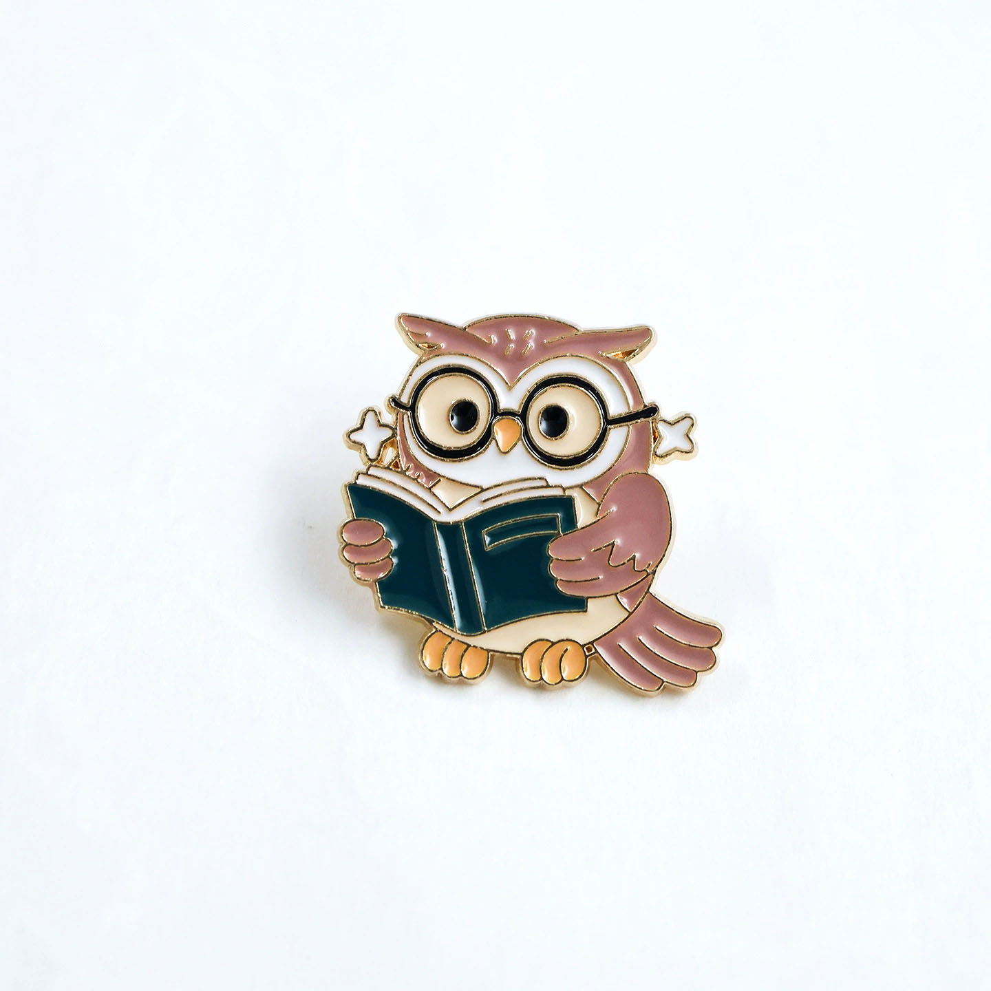 Vintage Owl And Books Brooches - Vintage Fashion Coloring Book 评论和价格