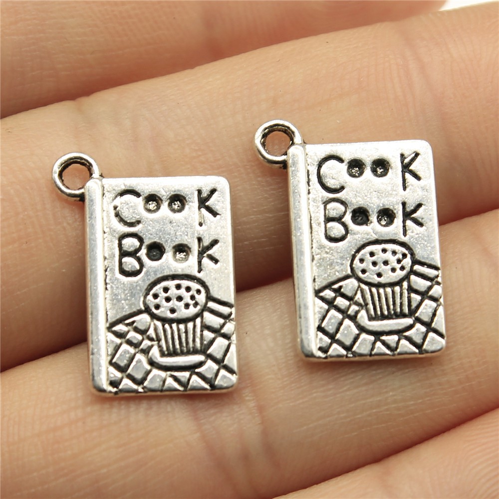 WYSIWYG 10pcs 17x11mm Cook Boo - Vintage Fashion Coloring Book 评论和价格