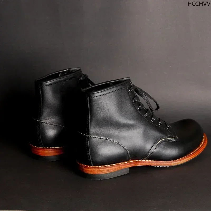 Vintage Men Goodyear-Welted Ge - Vintage Fashion For Mens 评论和价格