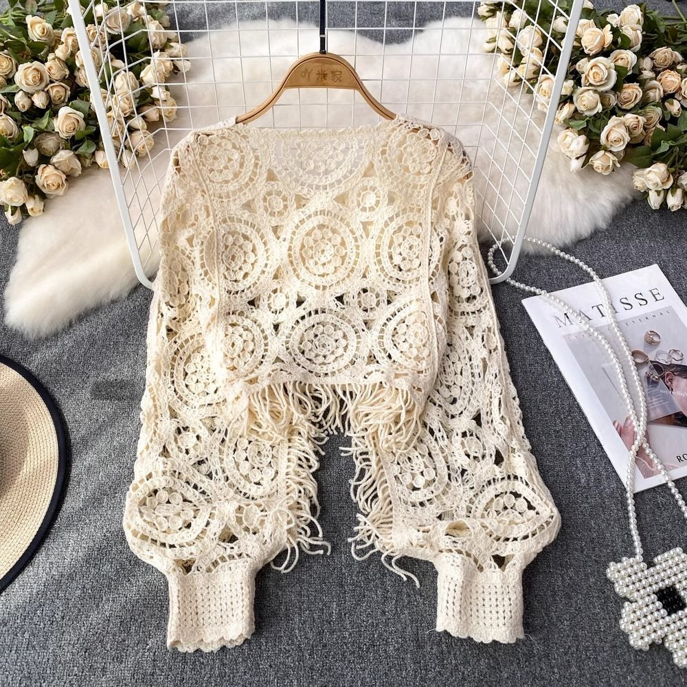 Boho Crochet Knitted Top Women - Crochet Top Boho 评论和价格