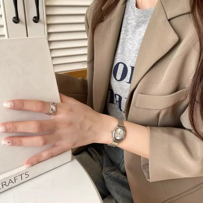 Small Oval Dial Green Watch Si - Vintage Fashion Watches 评论和价格