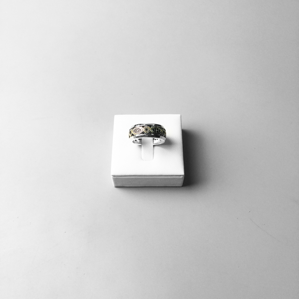 Black Love Knot Wedding Bands  - Vintage Fashion Rings For Women 评论和价格