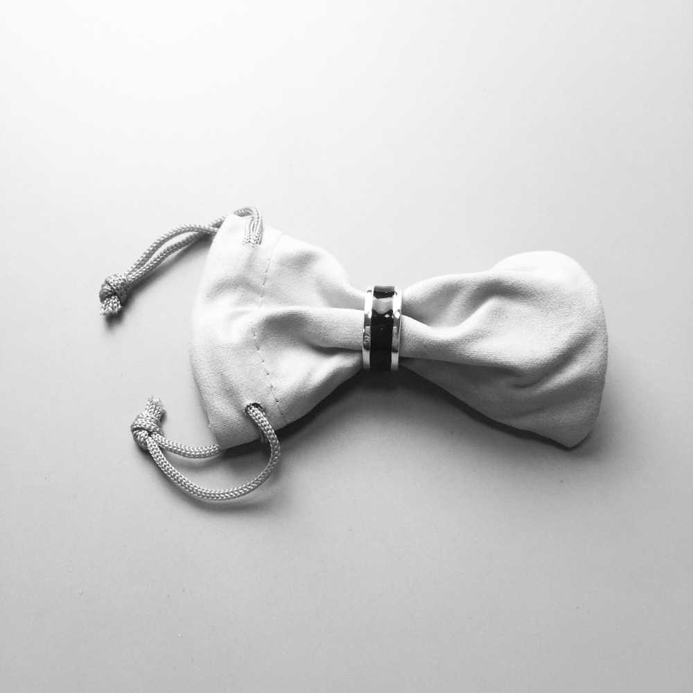Black Love Knot Wedding Bands  - Vintage Fashion Rings For Women 评论和价格