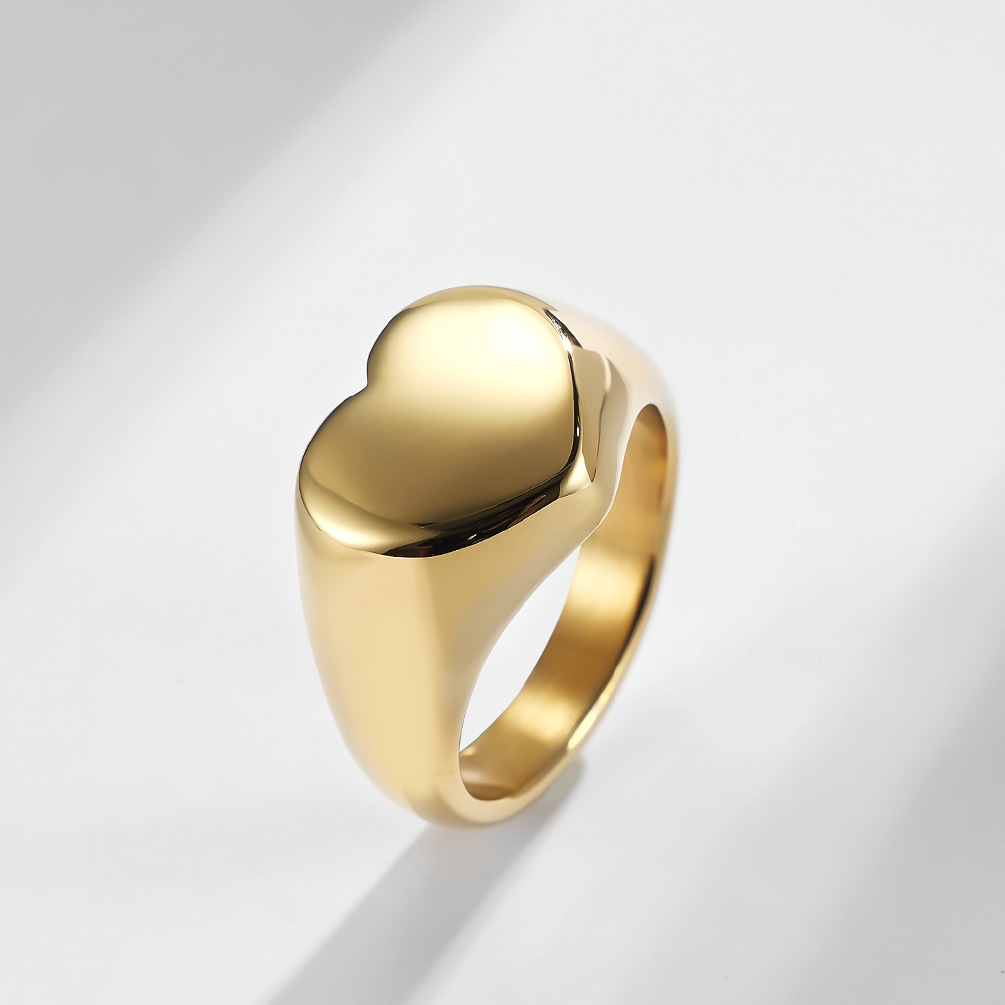 Customized Women Signet Ring C - Vintage Fashion Rings For Women 评论和价格