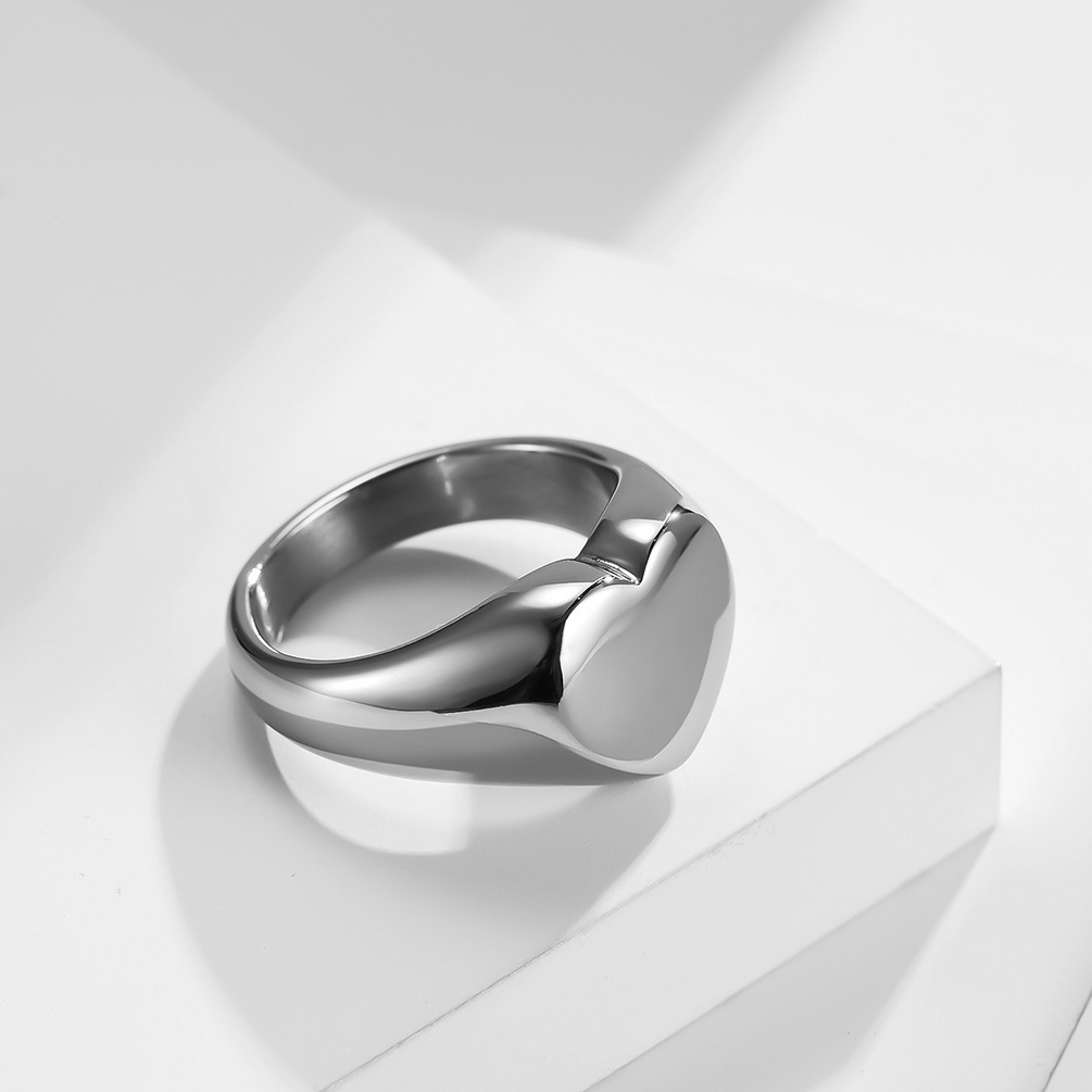 Customized Women Signet Ring C - Vintage Fashion Rings For Women 评论和价格