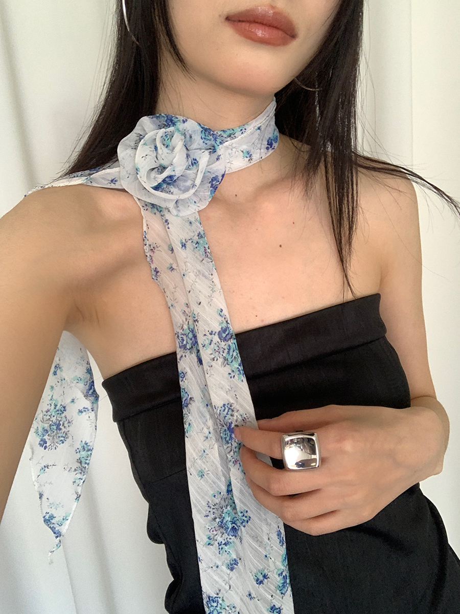 Vintage British Style Silk Sca - Vintage Fashion Rings For Women 评论和价格