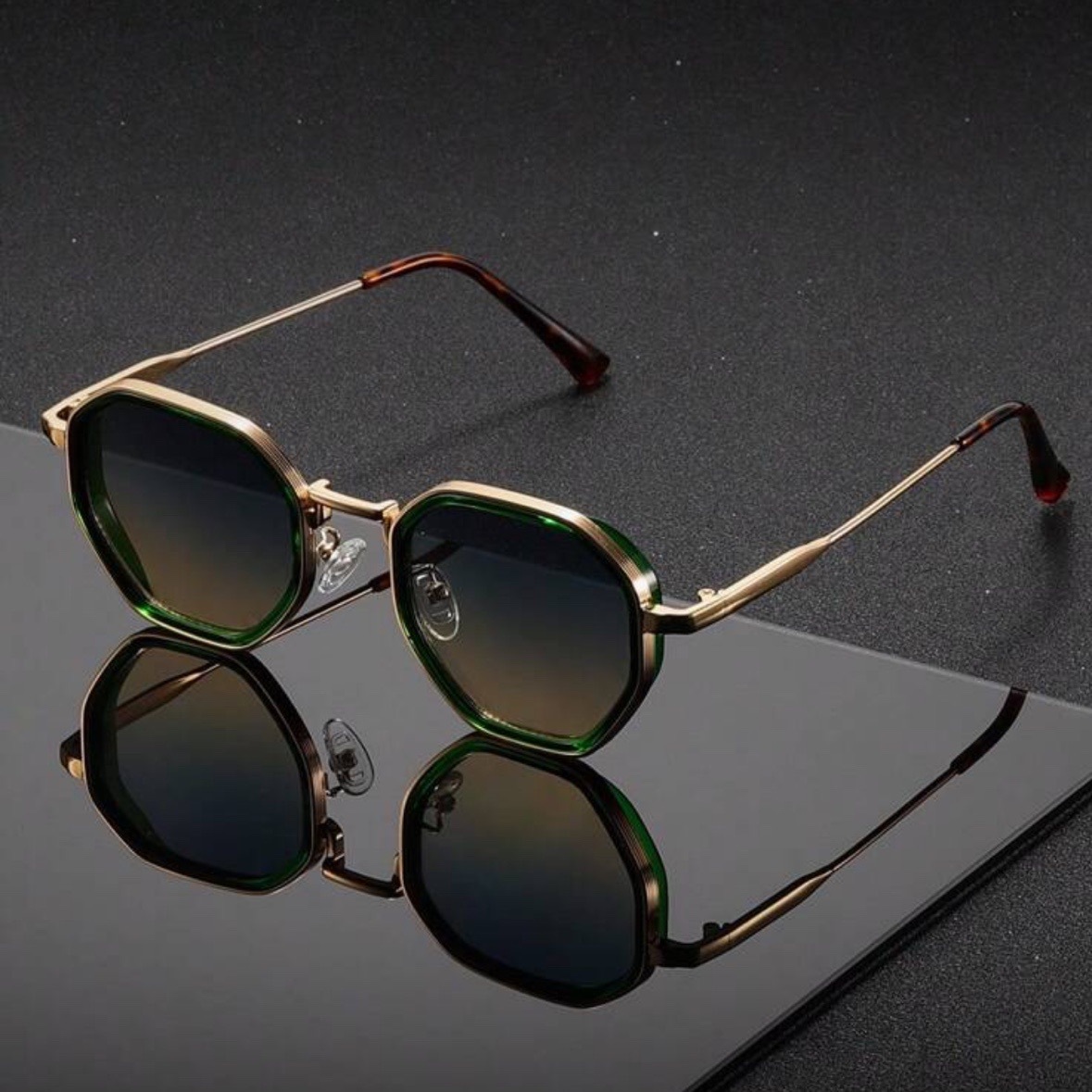 1 Pair Unisex Round Metal Fash - Vintage Fashion Images 评论和价格