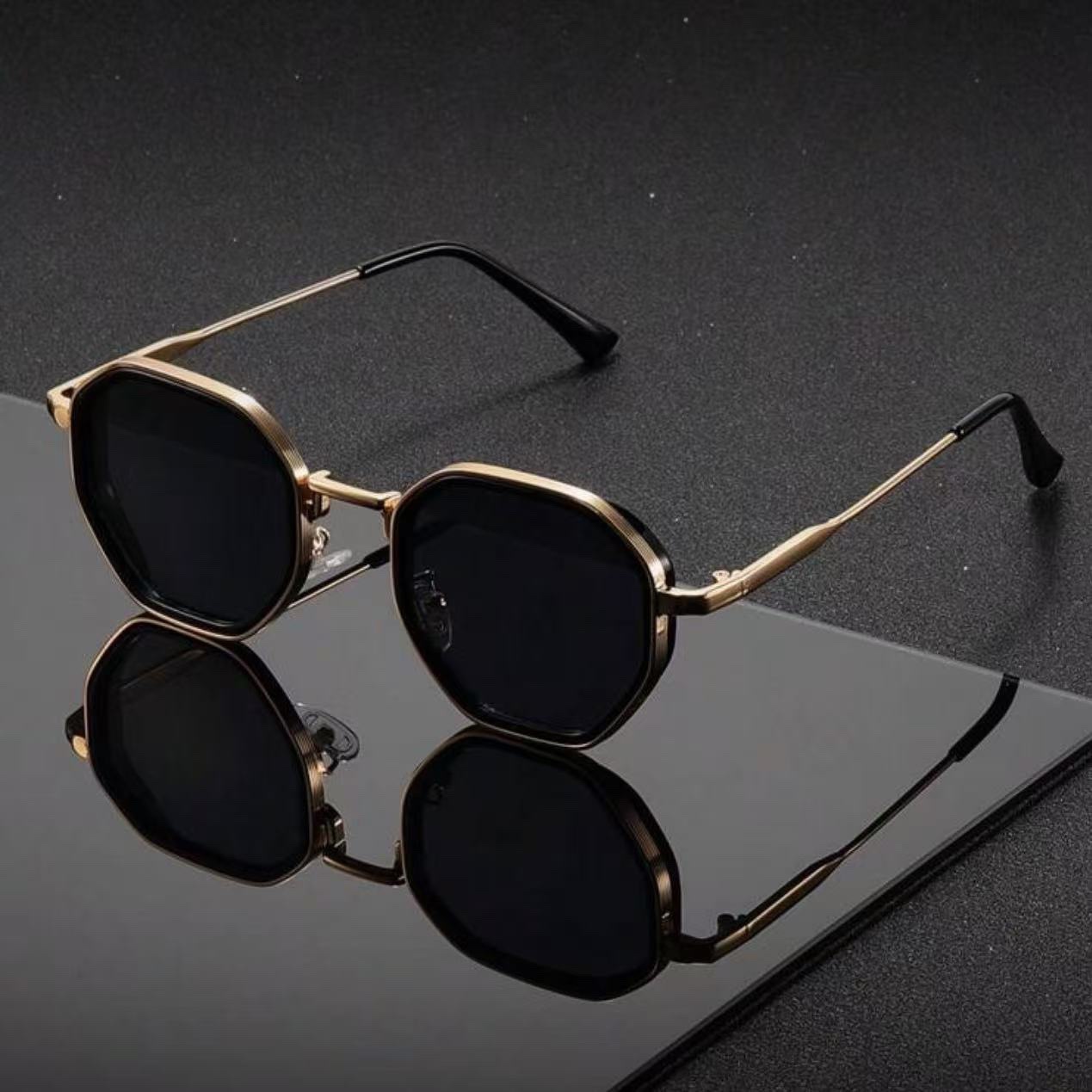 1 Pair Unisex Round Metal Fash - Vintage Fashion Images 评论和价格