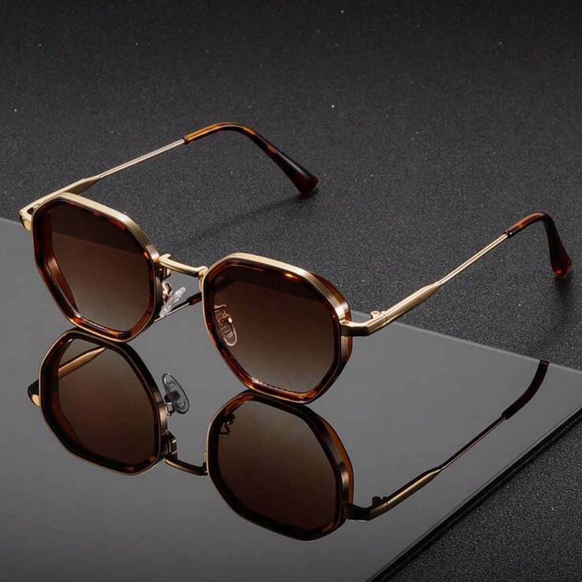 1 Pair Unisex Round Metal Fash - Vintage Fashion Images 评论和价格